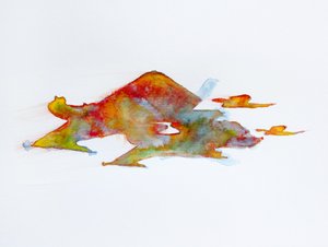 Kleurrijke abstracte beweging