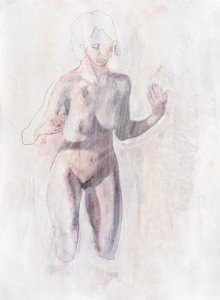 Etherisch naaktfiguur