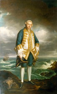 Admiraal Edward Boscawen (1711-1761), ca. 1750-60