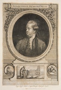 Edward Gibbon, Esq., pub. 1730 gravure