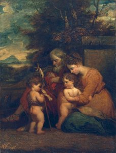 Heilige Familie door Joshua Reynolds