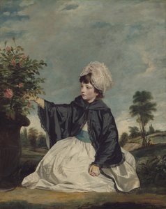 Lady Caroline Howard door Joshua Reynolds
