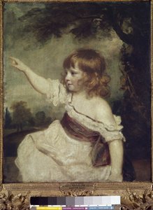 Master Hare (Francis George Hare) door Joshua Reynolds