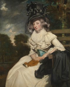 Mevrouw Lewis Thomas Watson Mary Elizabeth Milles, 1767-1818, 1789 door Joshua Reynolds