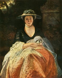 Nelly OBrien, ca. 1762-1763 door Joshua Reynolds