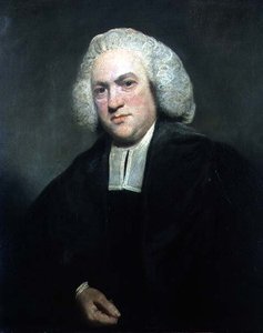 Portret van Dr. Joseph Warton Criticus door Joshua Reynolds