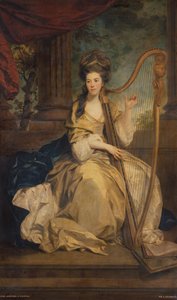 Portret van Jane Lindsay, gravin van Eglinton door Joshua Reynolds