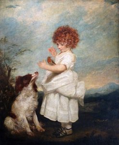 Portret van Meester Philip Yorke door Sir Joshua Reynolds door Joshua Reynolds