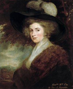 Portret van Mevrouw Charles James Fox, 1784-9 door Joshua Reynolds
