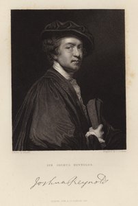 Sir Joshua Reynolds door Joshua Reynolds