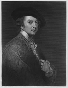 Sir Joshua Reynolds, van het schilderij in de Vernon Gallery door Joshua after Reynolds