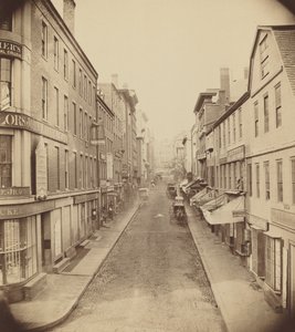 Schoolstraat, Boston door Josiah Johnson Hawes