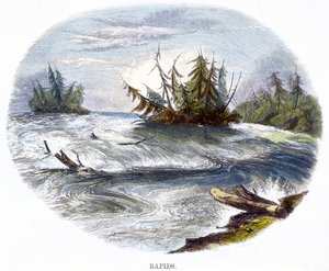Stromingen, uit Verschijnselen van de Natuur, 1849 door Josiah Wood Whymper