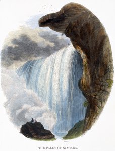 De Watervallen van Niagara, uit Verschijnselen van de Natuur, 1849