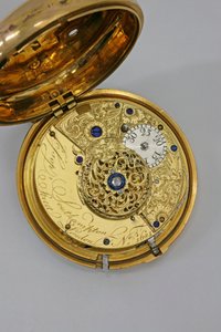Interieur van een horloge