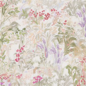 Pastelkleurige bloemen in de tuin