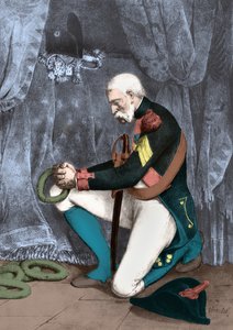 Een knorrepot voor het graf van Napoleon door Josse Photo