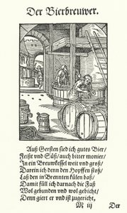 De Brouwer door Jost (after) Amman