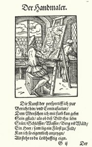 De Schilder (gravure)