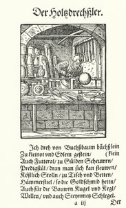 De houtdraaier