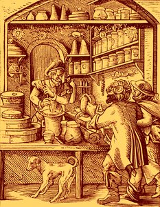 Apotheker door Jost Amman