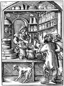 Apotheker, 16e eeuw 1849
