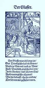 Glaszetter door Jost Amman