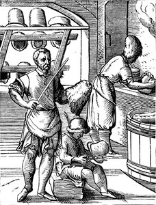 Hoedenmaker / modiste door Jost Amman