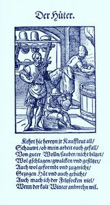 Hoedenmaker door Jost Amman