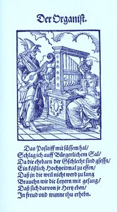Organist door Jost Amman