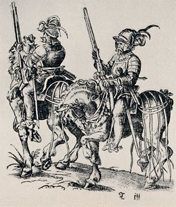 Houtsnede door Jost Amman 1539-1591