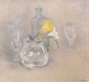 Stilleven met glas