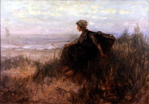 Op de Duinen door Jozef  Israels