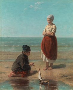 Kinderen der zee door Jozef Israëls