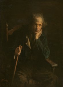 Ouderdom door Jozef Israëls