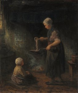 De Pannenkoeken door Jozef Israëls