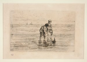 Kinderen op het strand