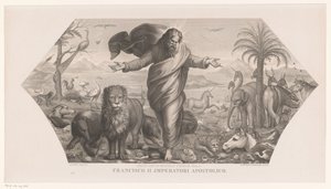 Schepping van de dieren door Jozef Karel De Meulemeester