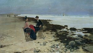 Vakantie aan Zee, 1888