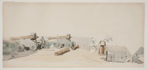 Deense schans. Met zware kanonnen door Jørgen V. Sonne
