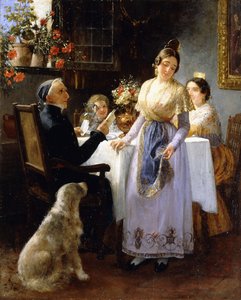 De Brief door Juan Antonio Benlliure y Gil