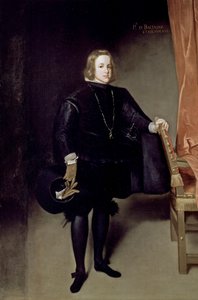 Portret van Prins Balthasar Charles door Juan Bautista Martinez Del Mazo