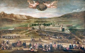 De Intocht van Filips IV in Pamplona, na 1646