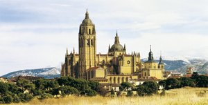 Kathedraal van Segovia van St. Maria door Juan Gil de Hontanon