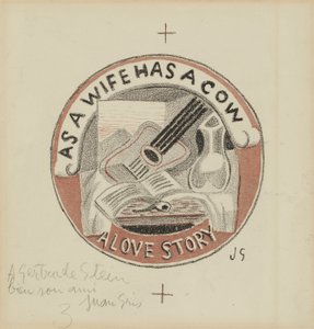 Zoals een vrouw een koe heeft; Een liefdesverhaal door Juan Gris