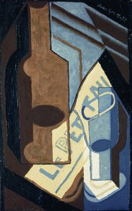 Fles en glas, 1921