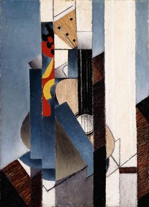 Gitaar, 1913 door Juan Gris