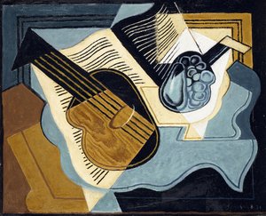 Gitaar en Fruitschaal, 1921