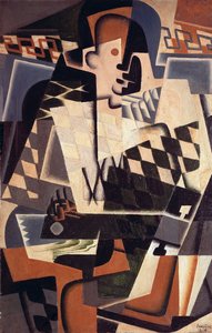 Harlekijn met een Gitaar, 1917