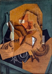 Het pakje koffie door Juan Gris